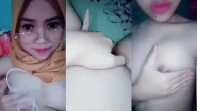 ABG Hijab Bekacamata Montok Bugil