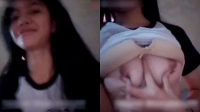 Abg Cantik Pamer Remas Susunya