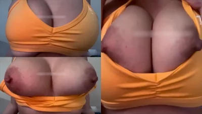 Abg Tanktop Kuning Toket Super Gede