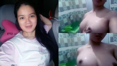 Azlina Roshid Bugil Telanjang Mandi