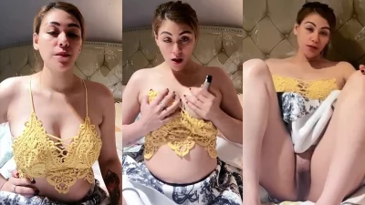 Cece Bule Ngangkang Show Mekinya