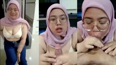 Cewe Hijab Isep Batang Om-om Viral