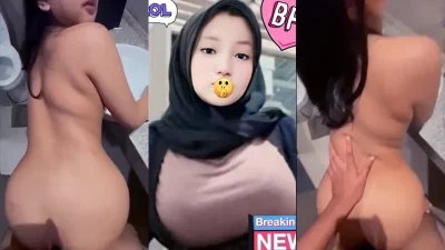 Cewe Hijab Ngentot Sama Doi Ditoilet