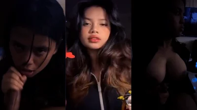 Cewek Tiktokers Doyan Nyepong Makin Handal