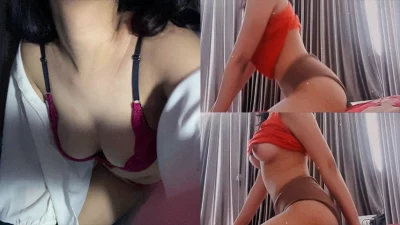 Dea Anjani Remas Toket WOT Guling