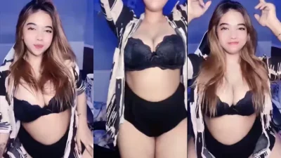 Dinata Cantik Body Montok Mempesona