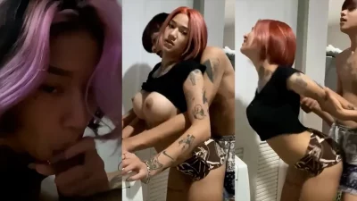 Genjot Pacar Rambut Bondol Bertato Dikost