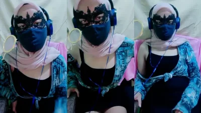 Hijab Pink Mulus Liveshow Ebot