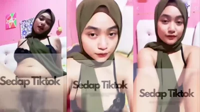 Indah Tiktok Ngangkang Pamer Memek