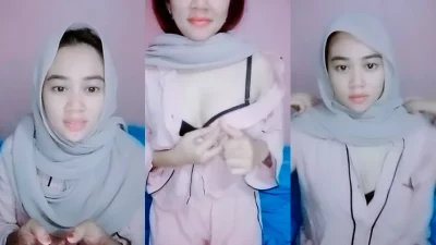 Jilbab Mbak Vita Pamer Belahan Toket