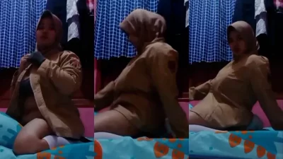 Jilbab PNS Binal Ebot Guling Viral