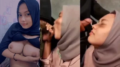 Mahasiswi Cantik Berhijab Nyepong Kompilasi