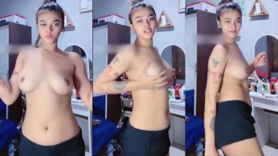 Miss Cantika Setengah Bugil Goyang Santuy