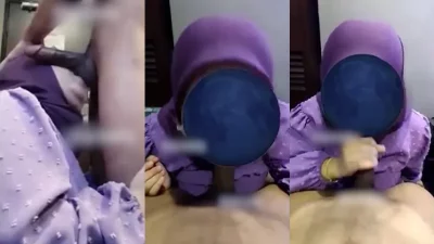 Tante Hijab Penyepong Handal Crot Dimulut
