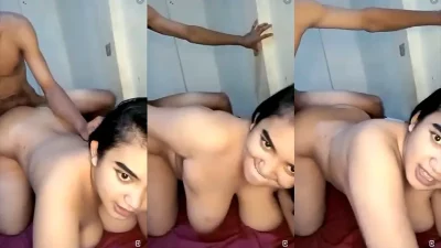 Tante Tobrut Disodok Berondong Dari Belakang