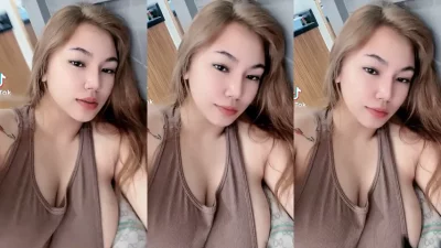 Tiktok Cewe Pirang Toket Gede Rebahan