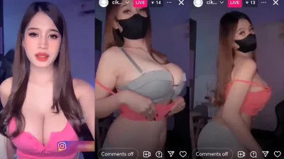 Tiktoker Ayu Ulat Bulu Remas Toket