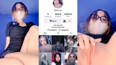Tiktokers Hijab Cantik @Jetanz Colmek Viral