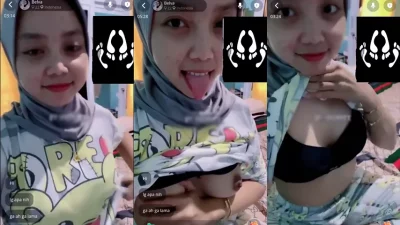 VCS Belva Hijab Remas Toket Melet