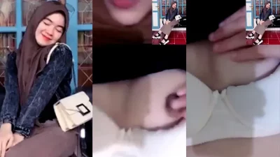 VCS Gadis SMA Jilbab Uting Coklat