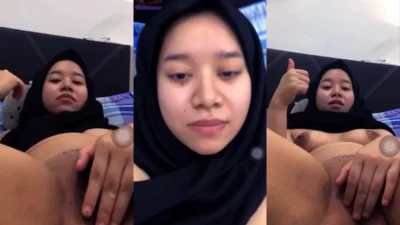 VCS Mahasiswi Hijab Ajakin Crot Bareng