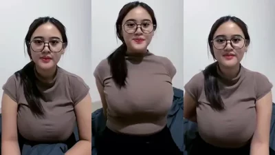 Viral Acha Sitobrut Berkacamata Live