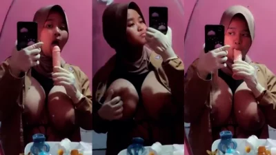 Viral HIjab Tobrut Emut Dildo