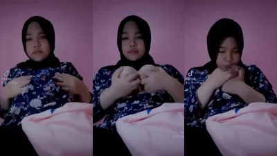Viral Hijab Tiktokers Toket Super Jumbo