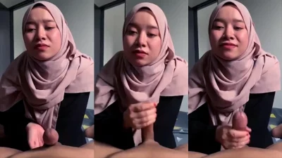 Viral Kocokan Handal Fatin Amirah Hijab
