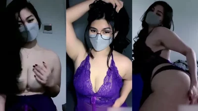 Zara Gladys Lingerie Ungu Ebot